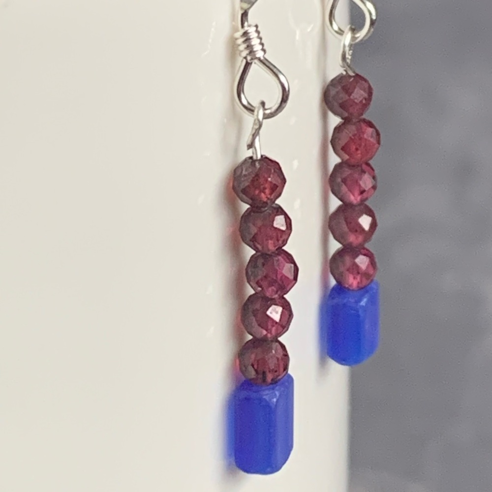 Dainty Sterling Silver Earrings 🦋🍓